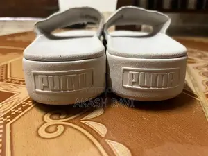 Puma Platform Slides Sandals Women’s White
