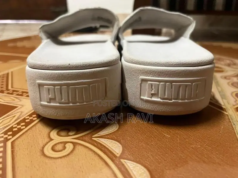 Puma Platform Slides Sandals Women’s White