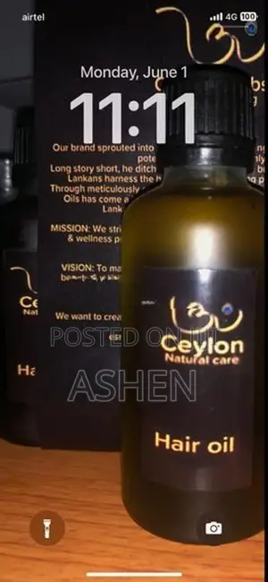 Hair oil