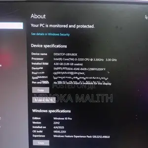 Intel Core i3 4GB RAM Pc Set