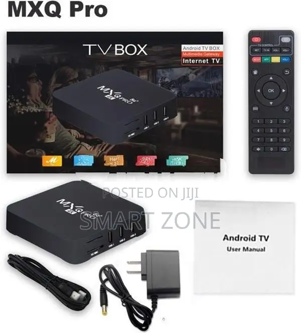 MXQ PRO 4K SMART TV BOX