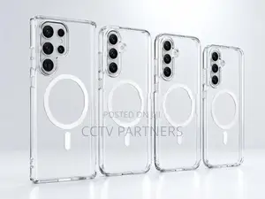 Fast Charging Magsafe transparent case for Samsung phones