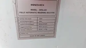 Innovex Auto 7kg Washing Machine Top Load