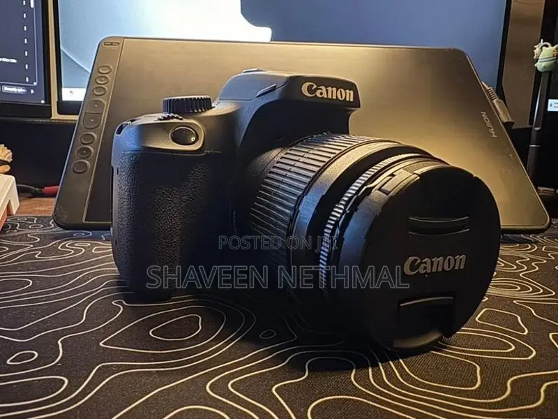 Canon EOS 3000D with 18-55mm lens