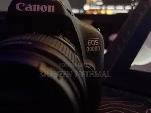 Canon EOS 3000D with 18-55mm lens