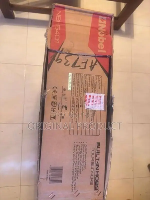 Nobel Built In 4 Burner Gas Hobs NBH6401
