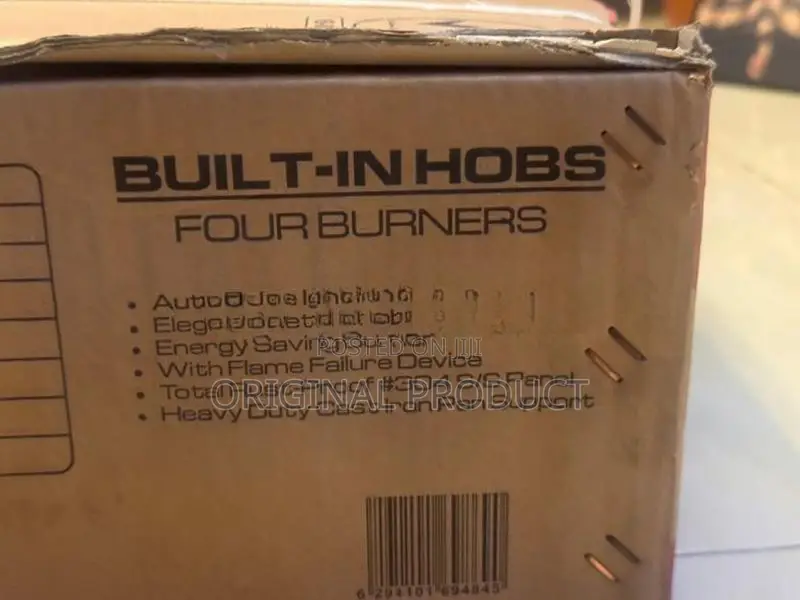 Nobel Built In 4 Burner Gas Hobs NBH6401