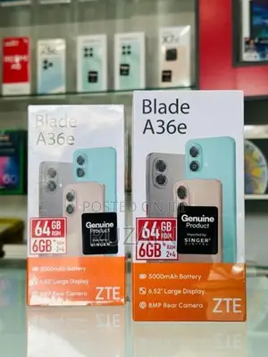 ZTE Blade A36e (Brand New)