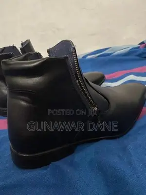 Formal Black Color Boots