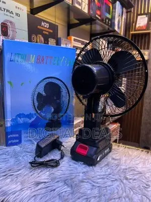 Lithium Table Fan