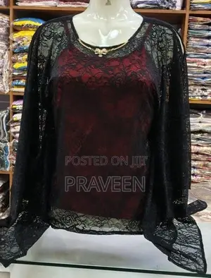 Lase Blouse with Skiny
