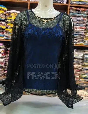 Lase Blouse with Skiny