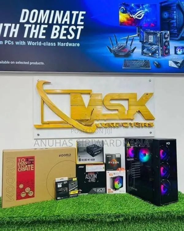 Ryzen 5 5600G Gaming Full Set PC Desktop