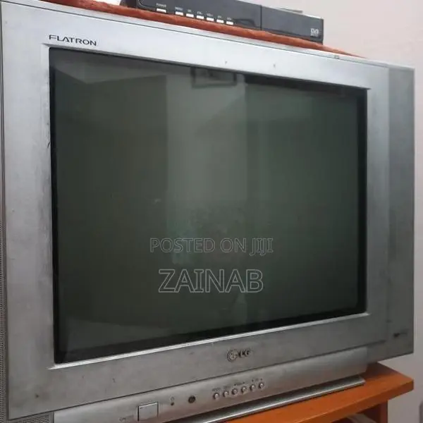 LG Flatron TV With Table