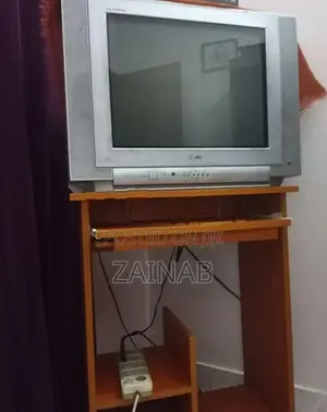 LG Flatron TV With Table