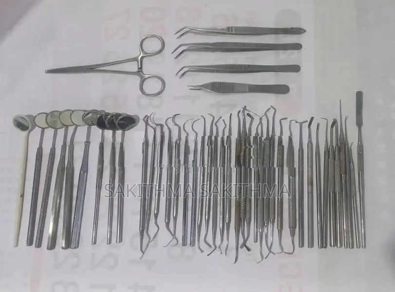 Dental Chair and Hand Instruments