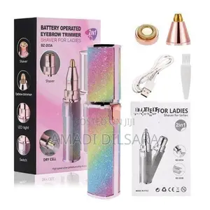 2 in 1 Rechargeable Eyebrow Trimmer