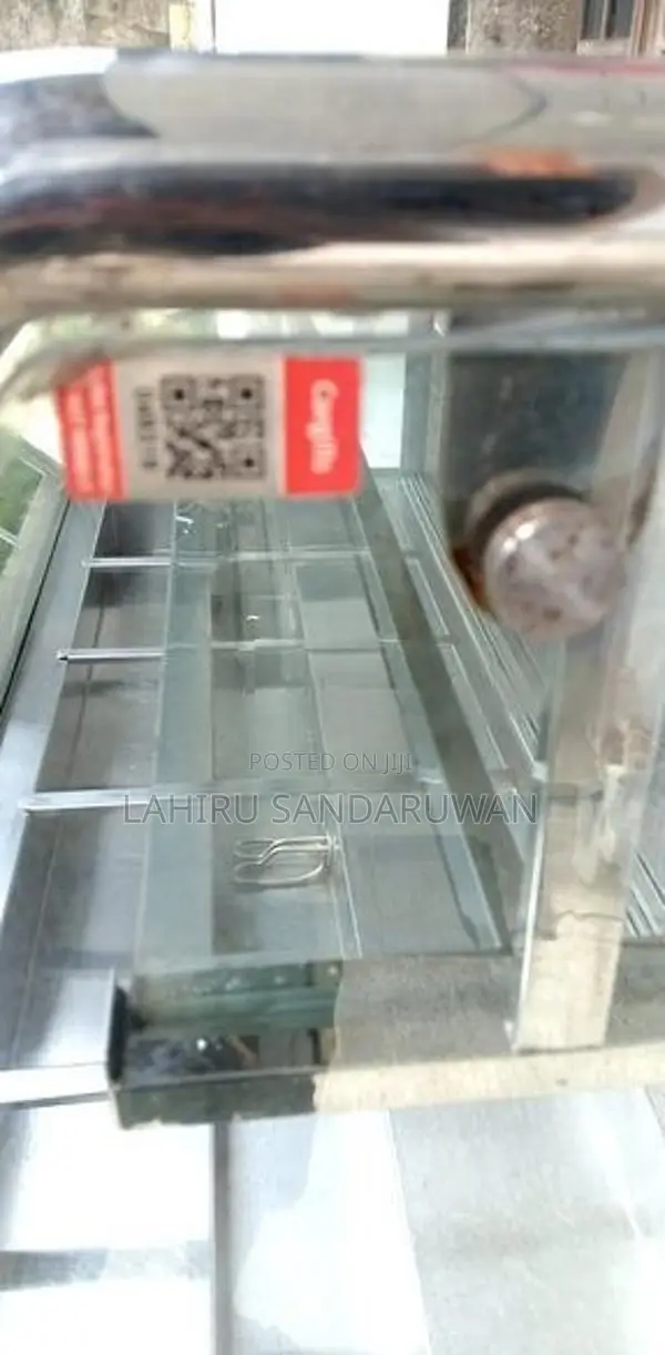 Stainless steel hot cupboard
