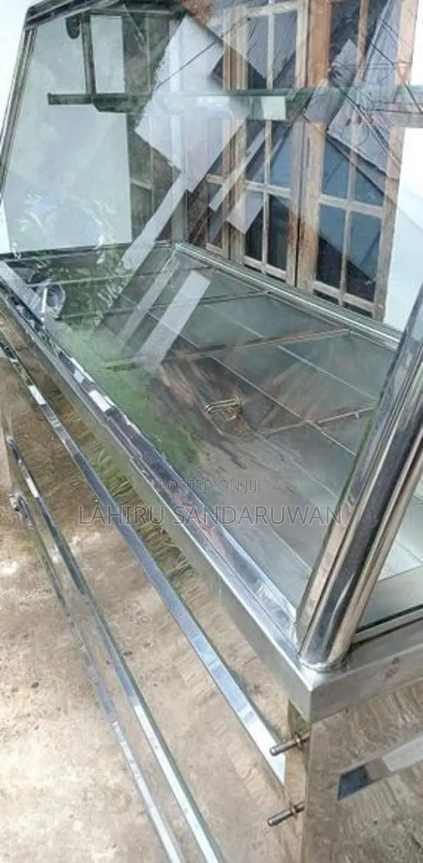Stainless steel hot cupboard