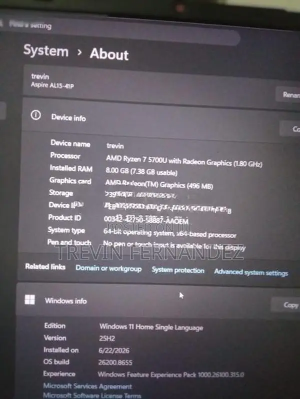Acer Laptop