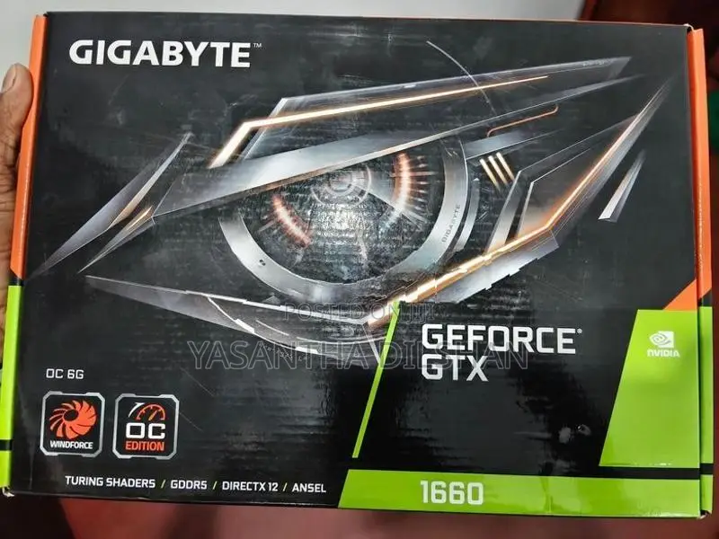 GIGABYTES GTX1660 6GB VGA