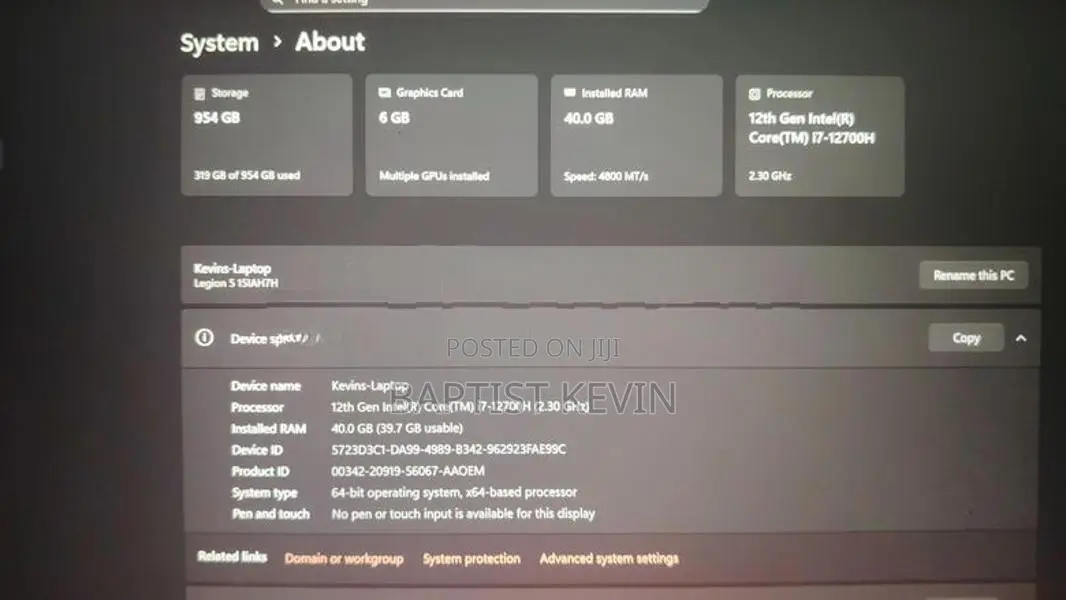 Lenovo Legion 5 Pro Gaming Laptop