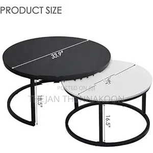 Minimal Luxury Coffee Table Set