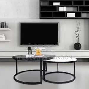 Minimal Luxury Coffee Table Set