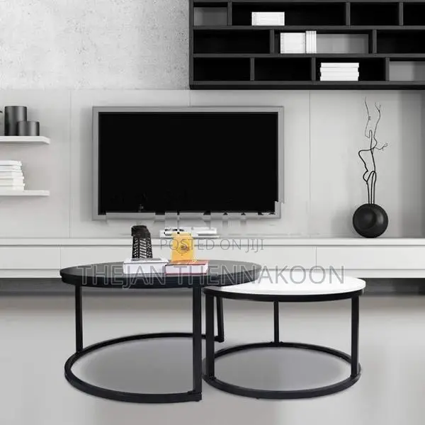 Minimal Luxury Coffee Table Set