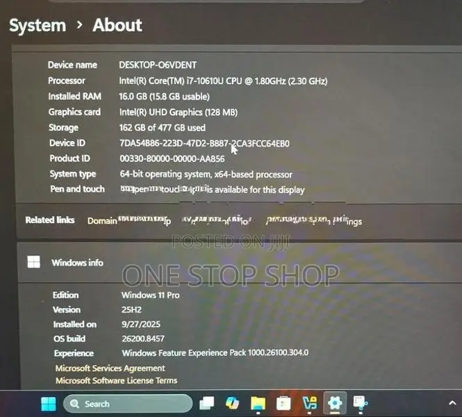 HP Elitebook 840 G7 i7 10th Gen 16GB RAM 512GB SSD