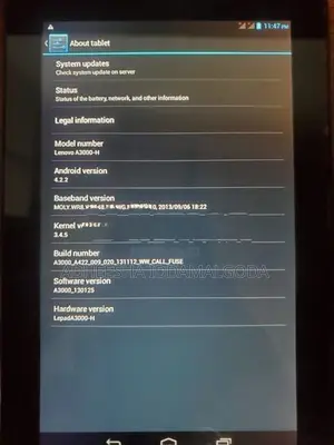 Lenovo A3000H Tablet