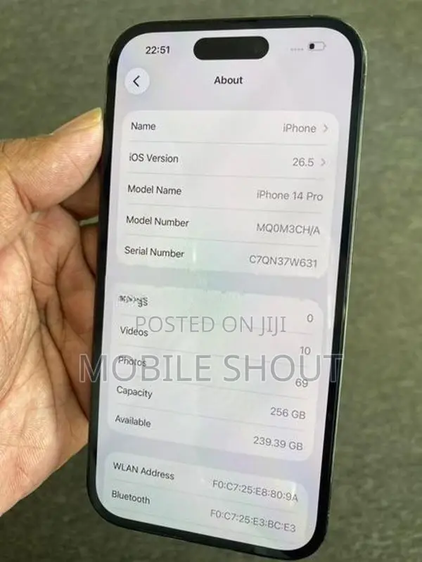 Apple iPhone 14 Pro 256GB (Used)