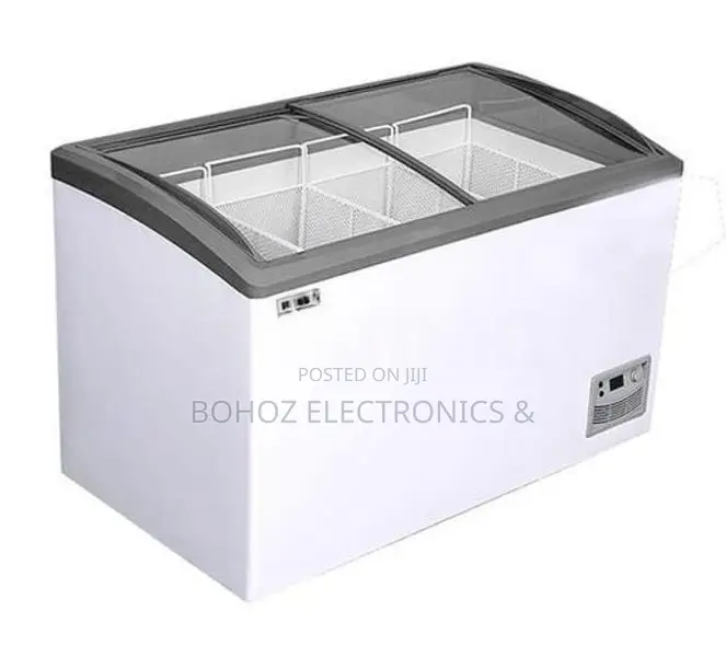 Ignis 400L Display Chest Freezer Glass IGN-400DF Inverter Technology