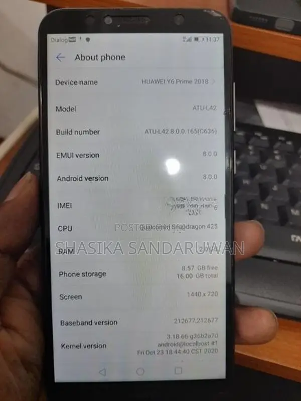 Huawei Y6p Y6 prime (Used)