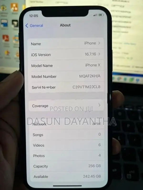 Apple iPhone X (Used)