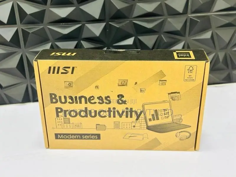 MSI Modern 15 - CORE i5-14th Gen | 8GB Ram 512GB NVMe |Backlit K.B