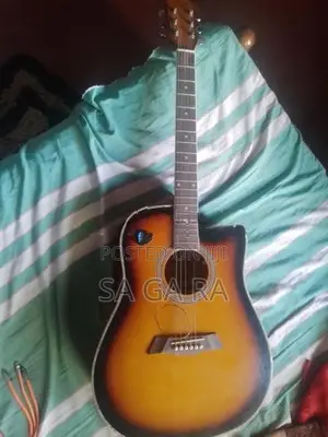 Box Guitar with Electric Tuner