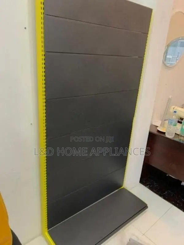 Premium Retail Display Rack with LED Strip Lighting