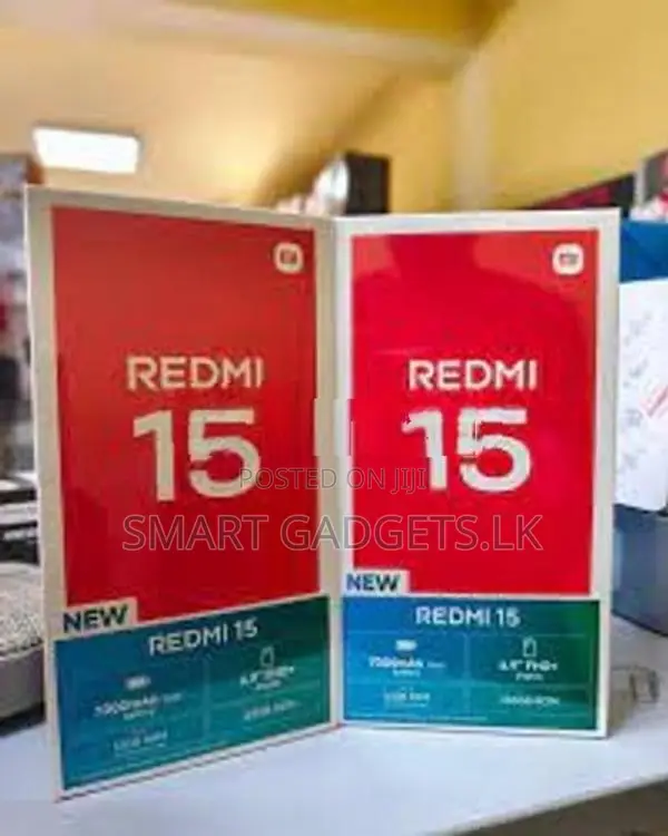 Xiaomi Redmi 15 4G|6GB|128GB (Brand New)