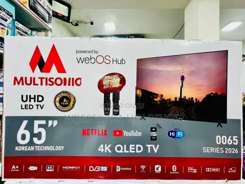 QLED Multisonic 65 Inch Web OS Smart TV