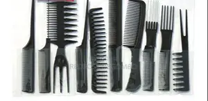 10-Piece Professional Hair Comb Set