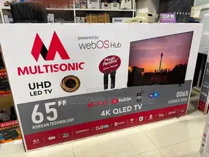 Multisonic 65" QLED Smart TV Genuine LG Panel