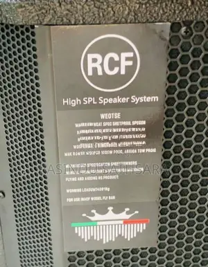 RCF Single Bass Bin