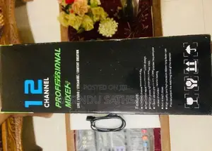 Professional 12 Channel Audio Mixer with USB