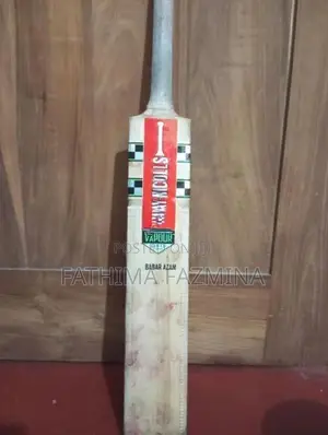 Leather Bat with Helmet