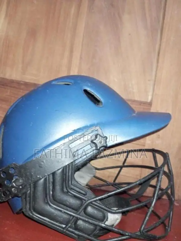 Leather Bat with Helmet
