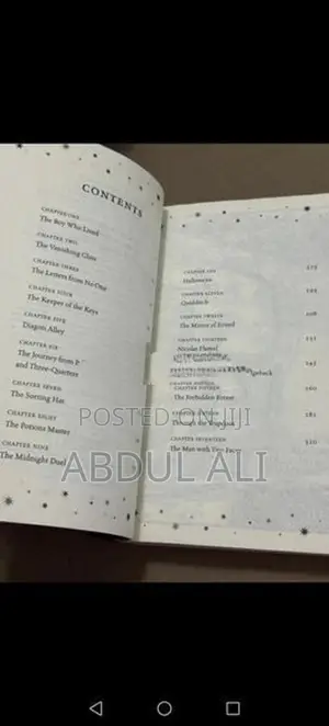 Harry Potter and The Philosopher's Stone Book