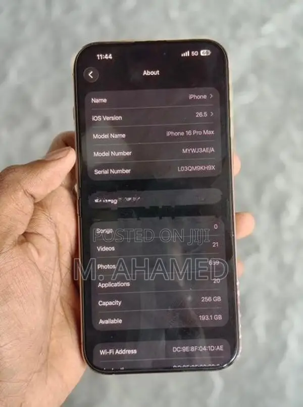 Apple iPhone 16 Pro Max (Used)