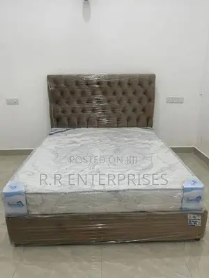 New 6*5 ft 72"*60" Cushion Divan Bed And Spring Mattresses
