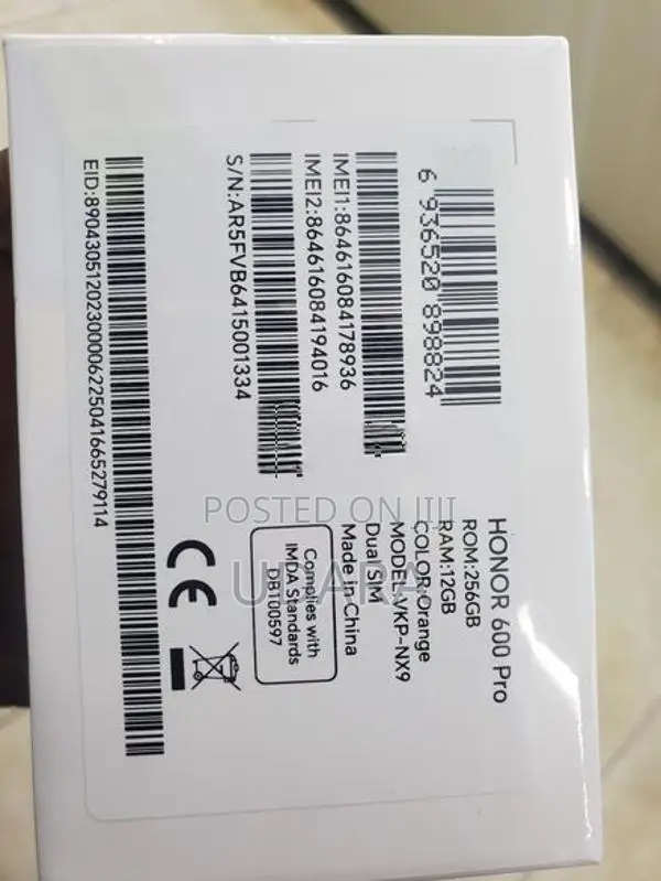 Honor 600 PRO (Brand New)
